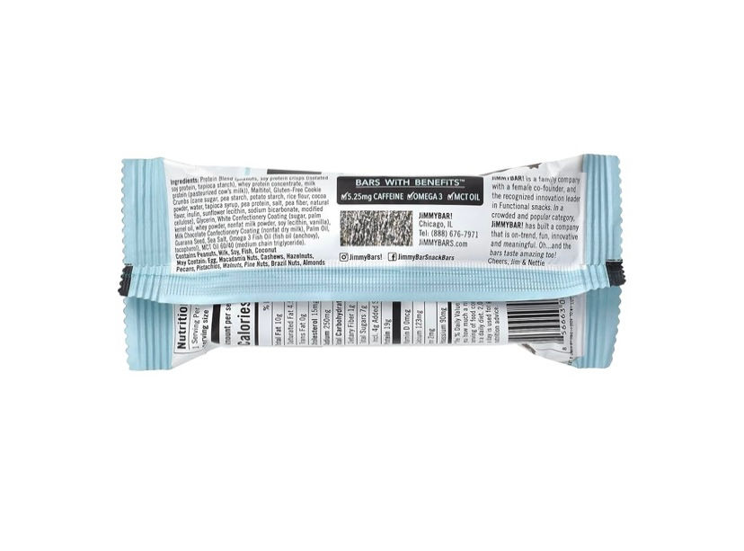 Thumbnail: JiMMY! Wake & Focus Protein Bar (Cookies ‘N Cream)