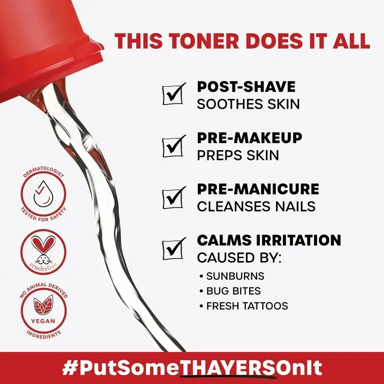 Thumbnail: Thayers Witch Hazel Rose Petal Facial Toner 
