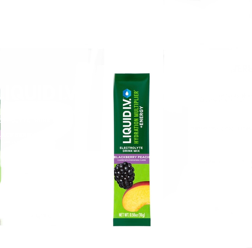 Liquid I.V. Hydration Mulitiplier + Energy (Blackberry Peach)