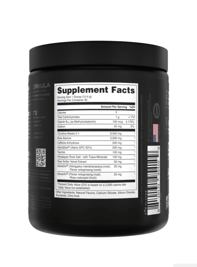 Thumbnail: Bucked Up Pre-Workout (30 Servings), Mystery Flavor