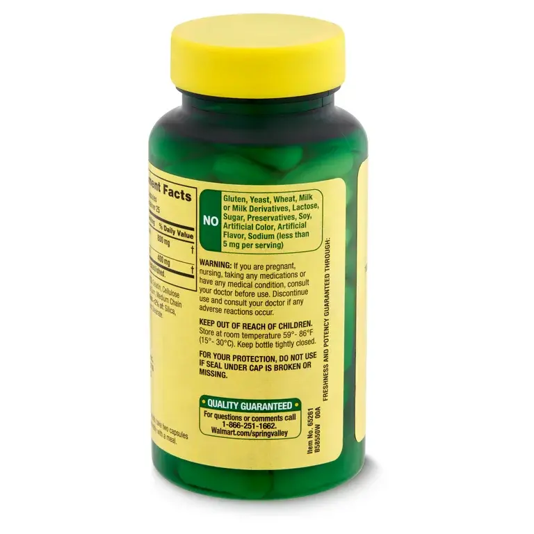 Thumbnail: Spring Valley Acetyl L-Carnitine HCl & Alpha Lipoic Acid (50 Capsules)