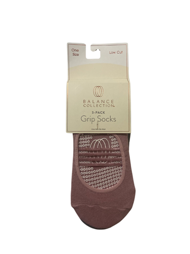 Balance Collection Grip Socks (3 Pack)