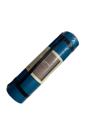 Danskin Yoga Mat (12 MM Thick), Blue