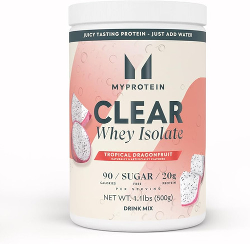 Myprotein Clear Whey Isolate (1.1 LBS), Tropical Dragonfruit