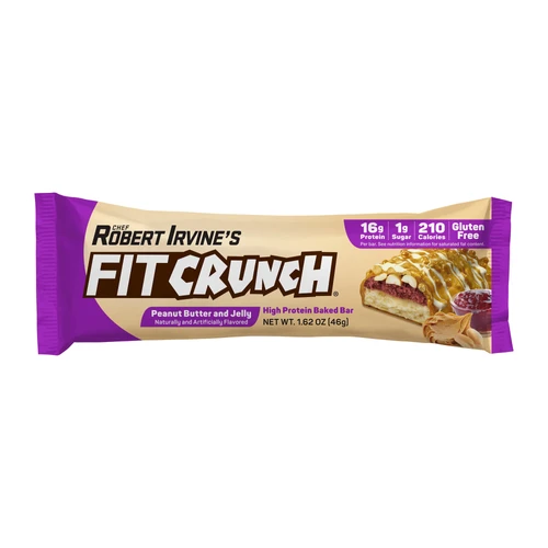 FITCRUNCH High Protein Baked Bar (Peanut Butter and Jelly)