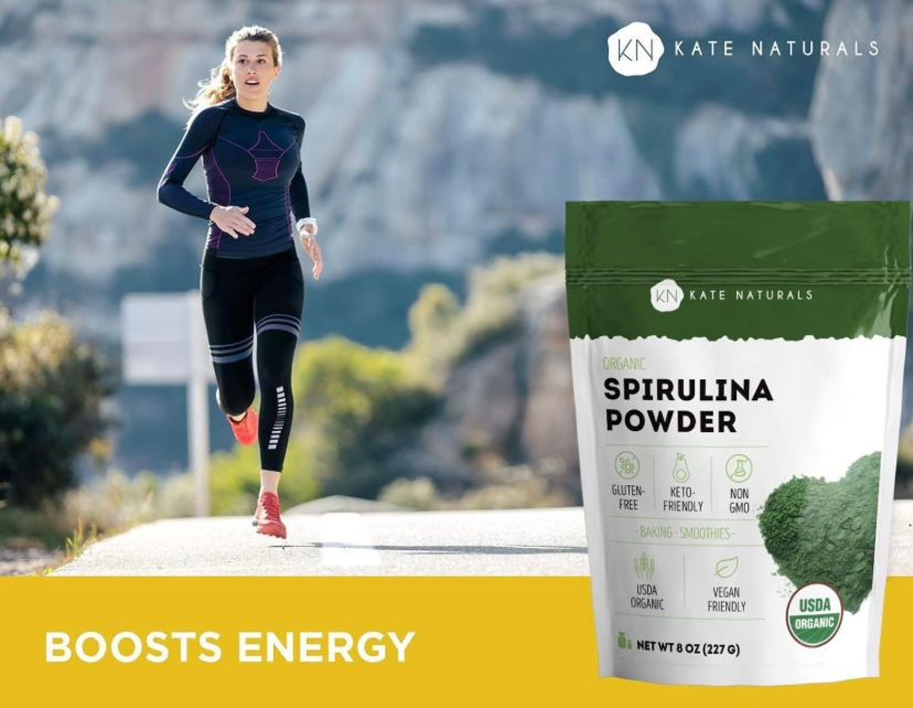 Thumbnail: Kate Naturals Organic Spirulina Powder (75 Servings)