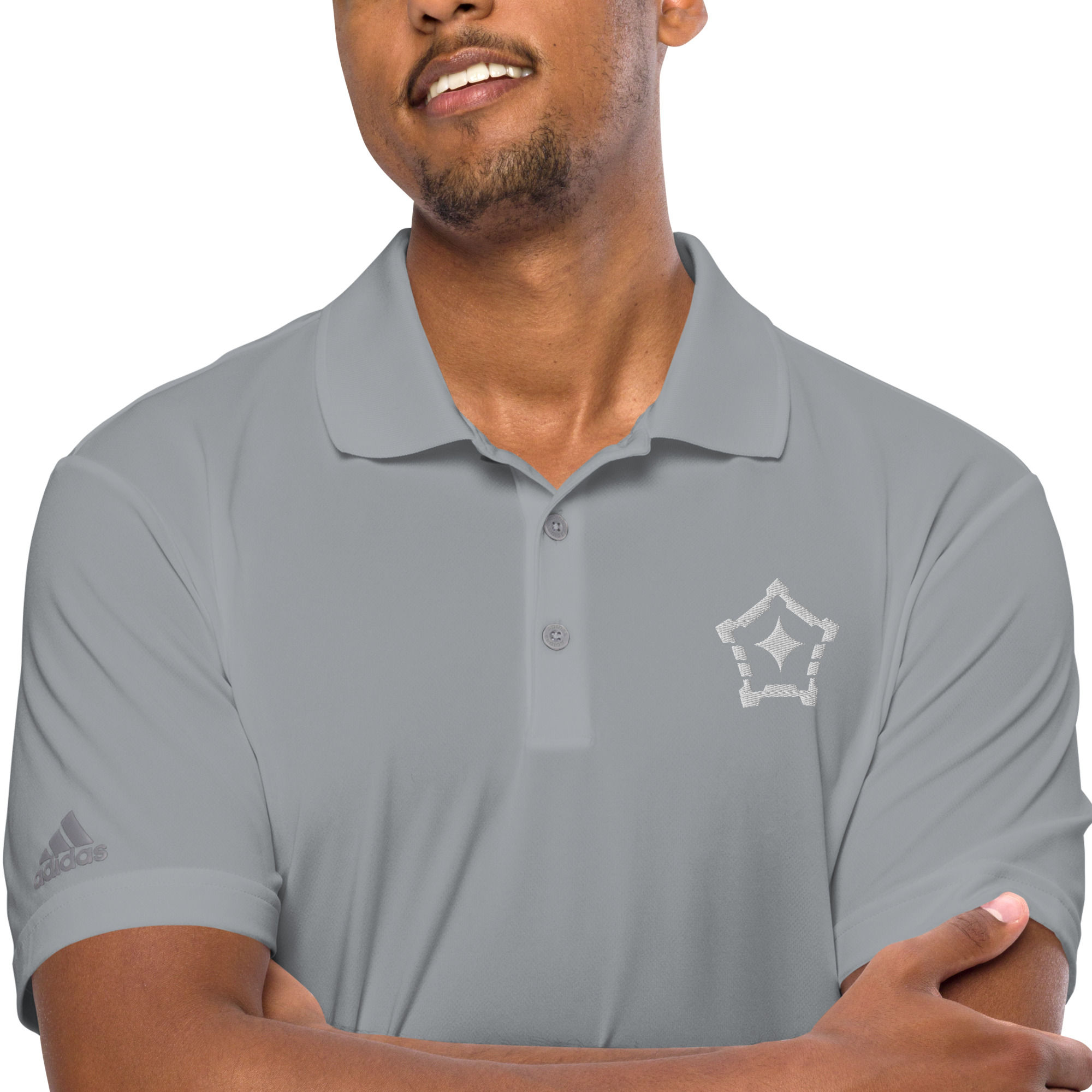 Logo Adidas Performance Golf Shirt