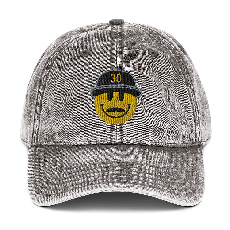 Thumbnail: Smiley Good Luck Vintage Cotton Twill Cap