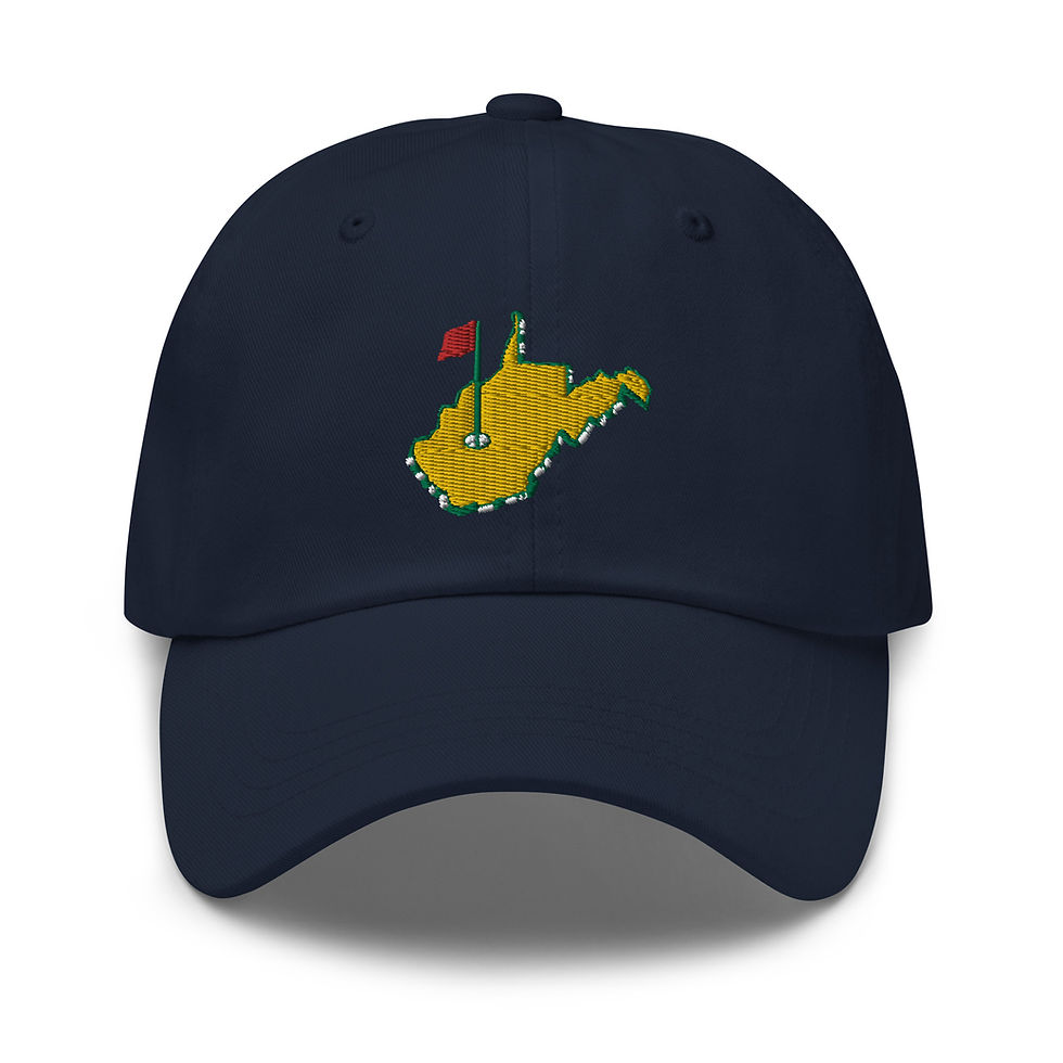 Thumbnail: West Virginia Golf Dad hat