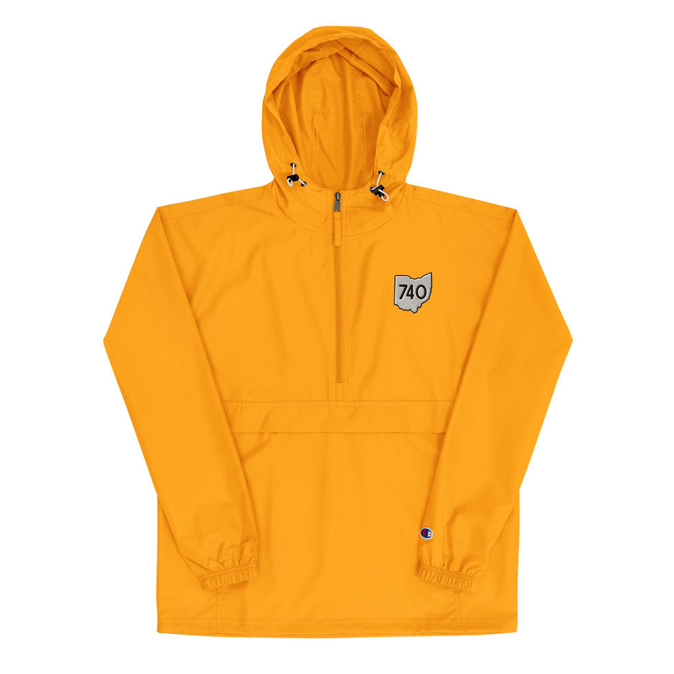 Thumbnail: 740 (White/Black) Embroidered Champion Packable Jacket