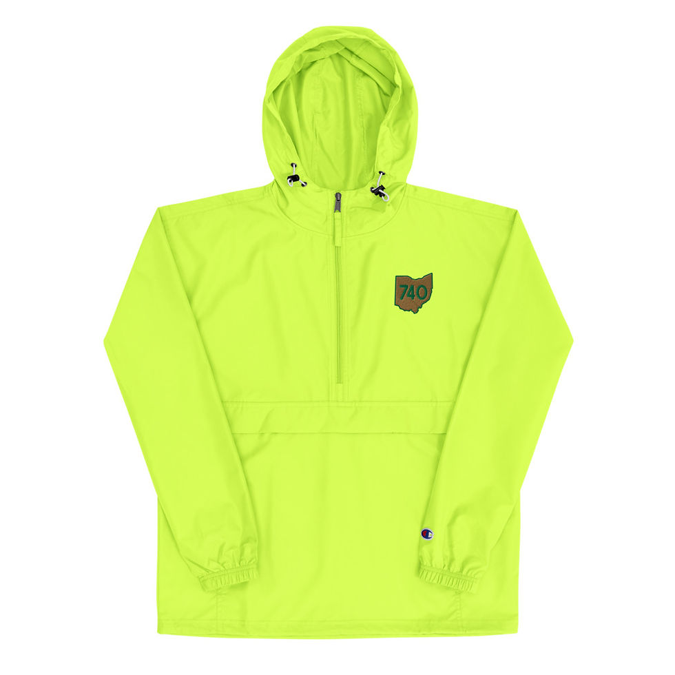 Thumbnail: 740 (Gold/Green) Embroidered Champion Packable Jacket