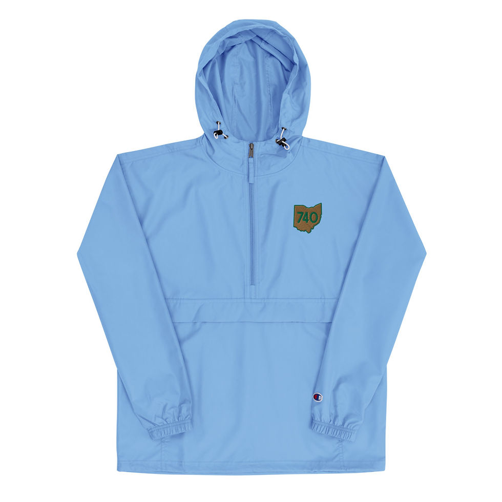 Thumbnail: 740 (Gold/Green) Embroidered Champion Packable Jacket