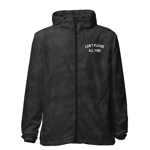 Can't Please All Yinz Full Zip Windbreaker | pgh-clothing-co