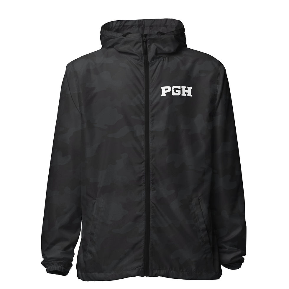 Thumbnail: Block 'PGH' Full Zip Windbreaker