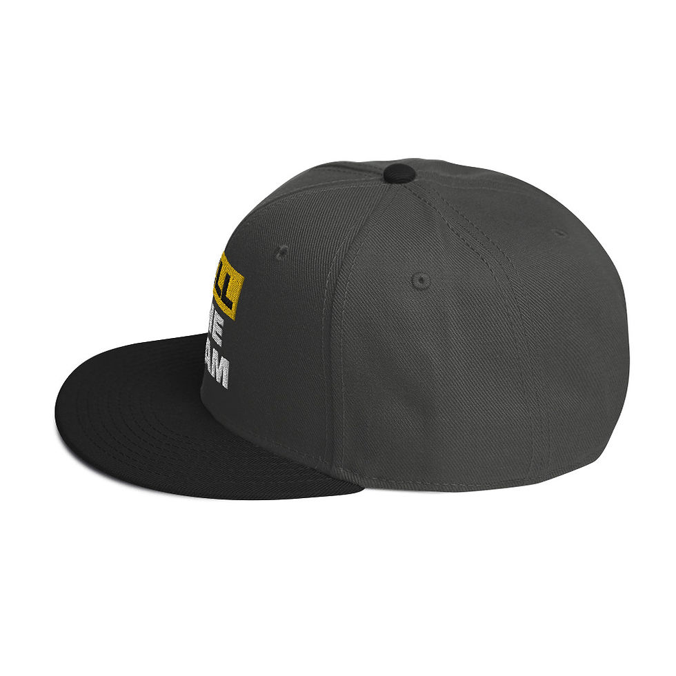 Thumbnail: SELL THE TEAM Snapback Hat