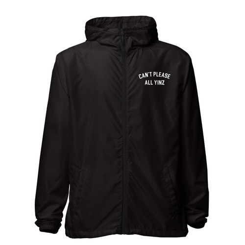 Can't Please All Yinz Full Zip Windbreaker | pgh-clothing-co