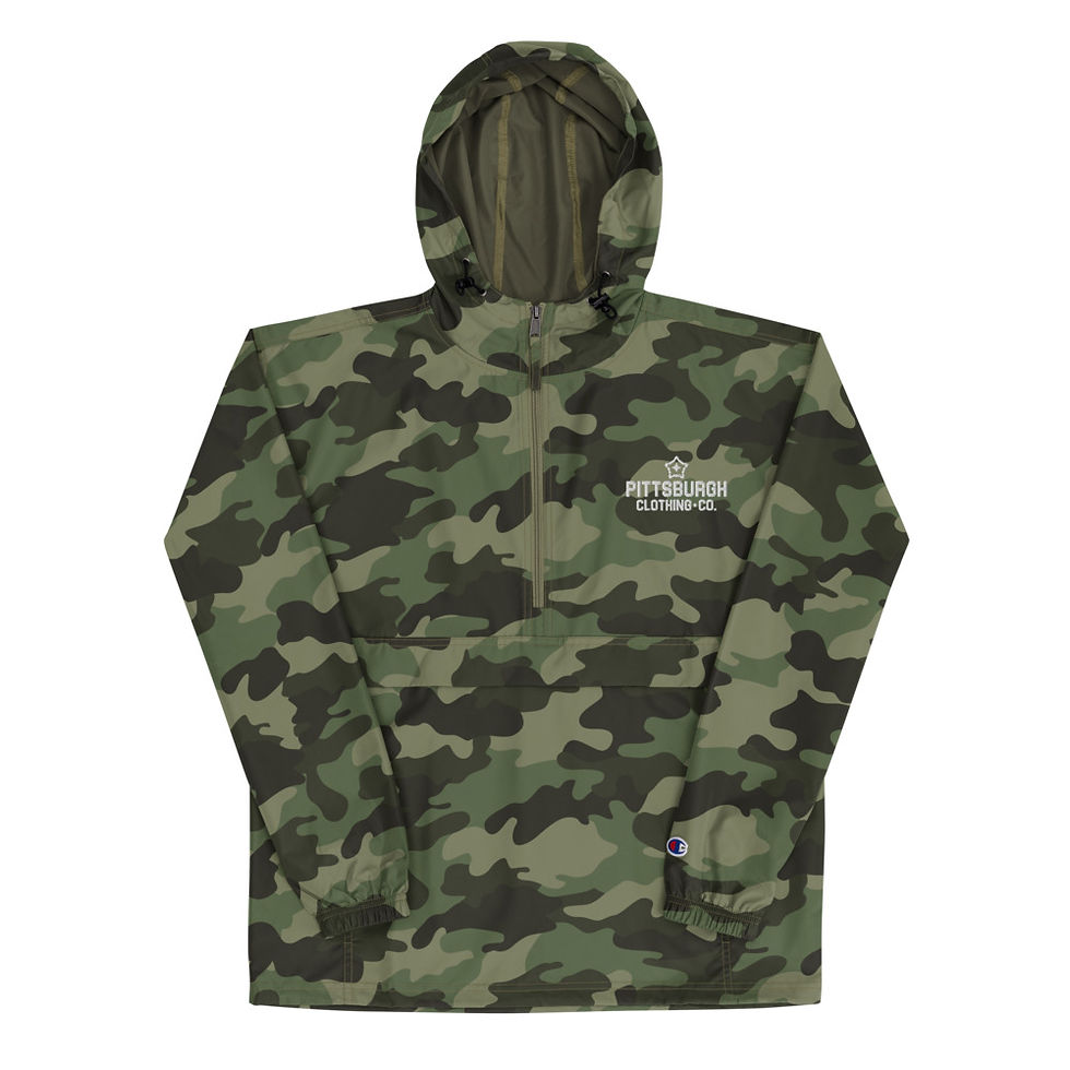 Thumbnail: Wordmark Embroidered Champion Packable Jacket