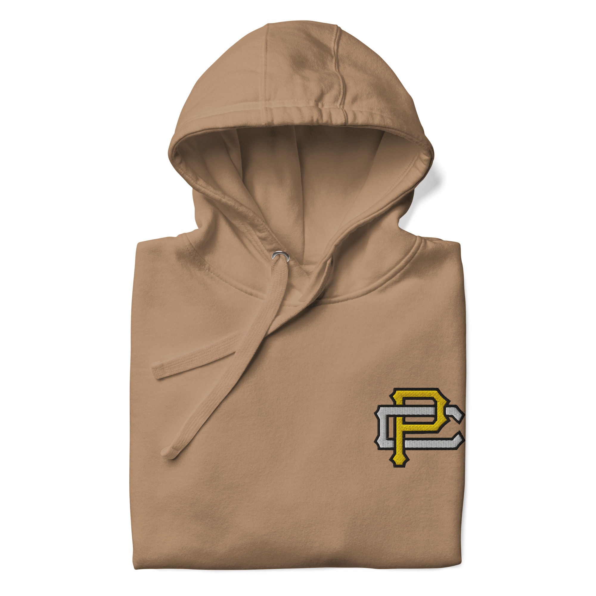 Embroidered Interlocking Logo (Left Breast) Unisex Hoodie