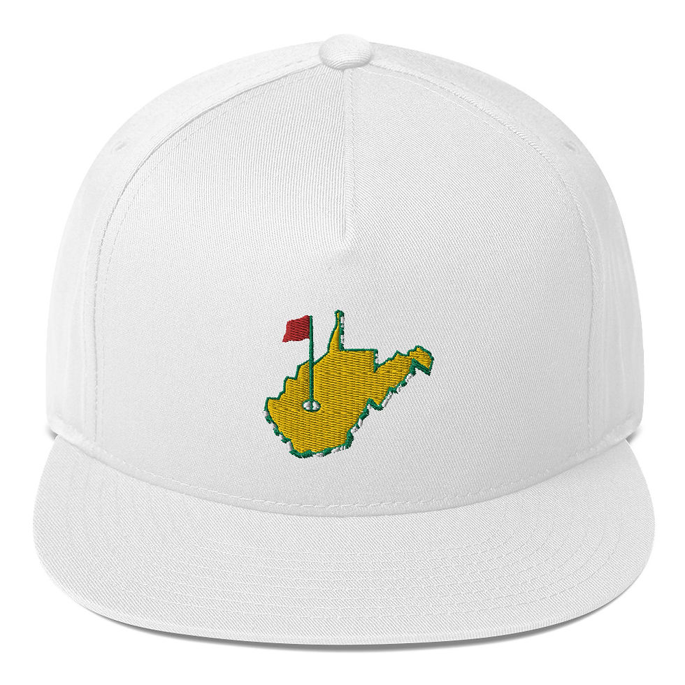 Thumbnail: WV Golf Snapback (Green Underbill)