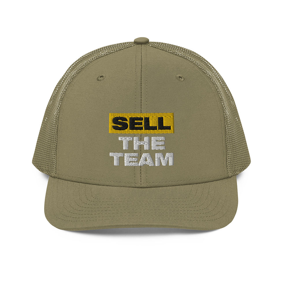 Thumbnail: SELL THE TEAM Mesh Cap