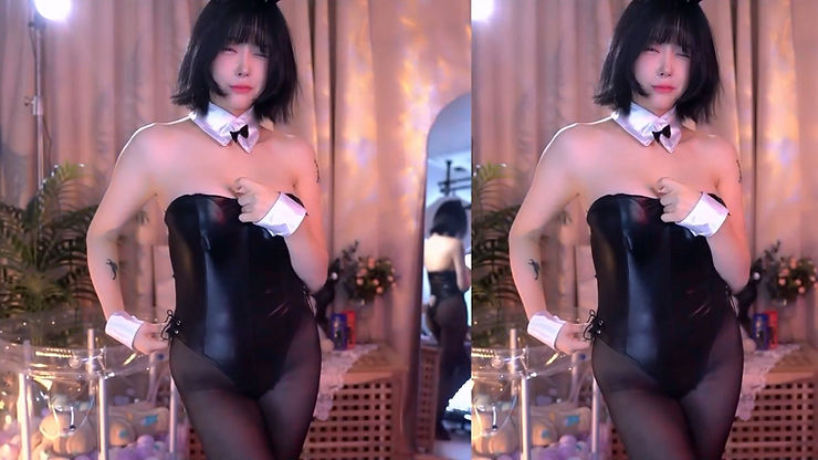 트위치 BJ뉴나랑 검스 바니걸 하이레그