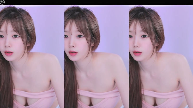 251027 숲 BJ심청이 가슴골 노출 의상 리액션