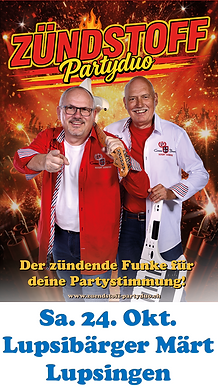 Plakat Zündstoff Lupsibärger Märt