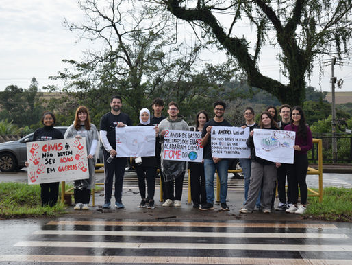 Dhesarme promove "Caminha pela Paz contra a Corrida Armamentista" e segunda sessão do Cine Dhesarme