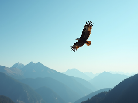 Lessons from the Eagle on Purposeful Living and Inner Strength