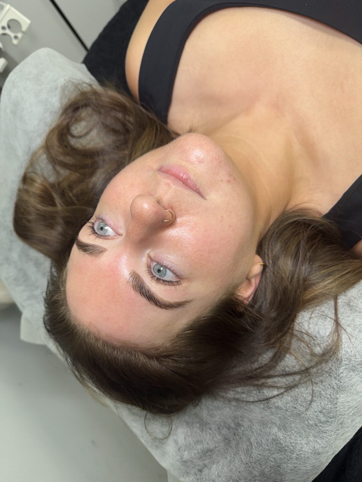 Brow wax and dye