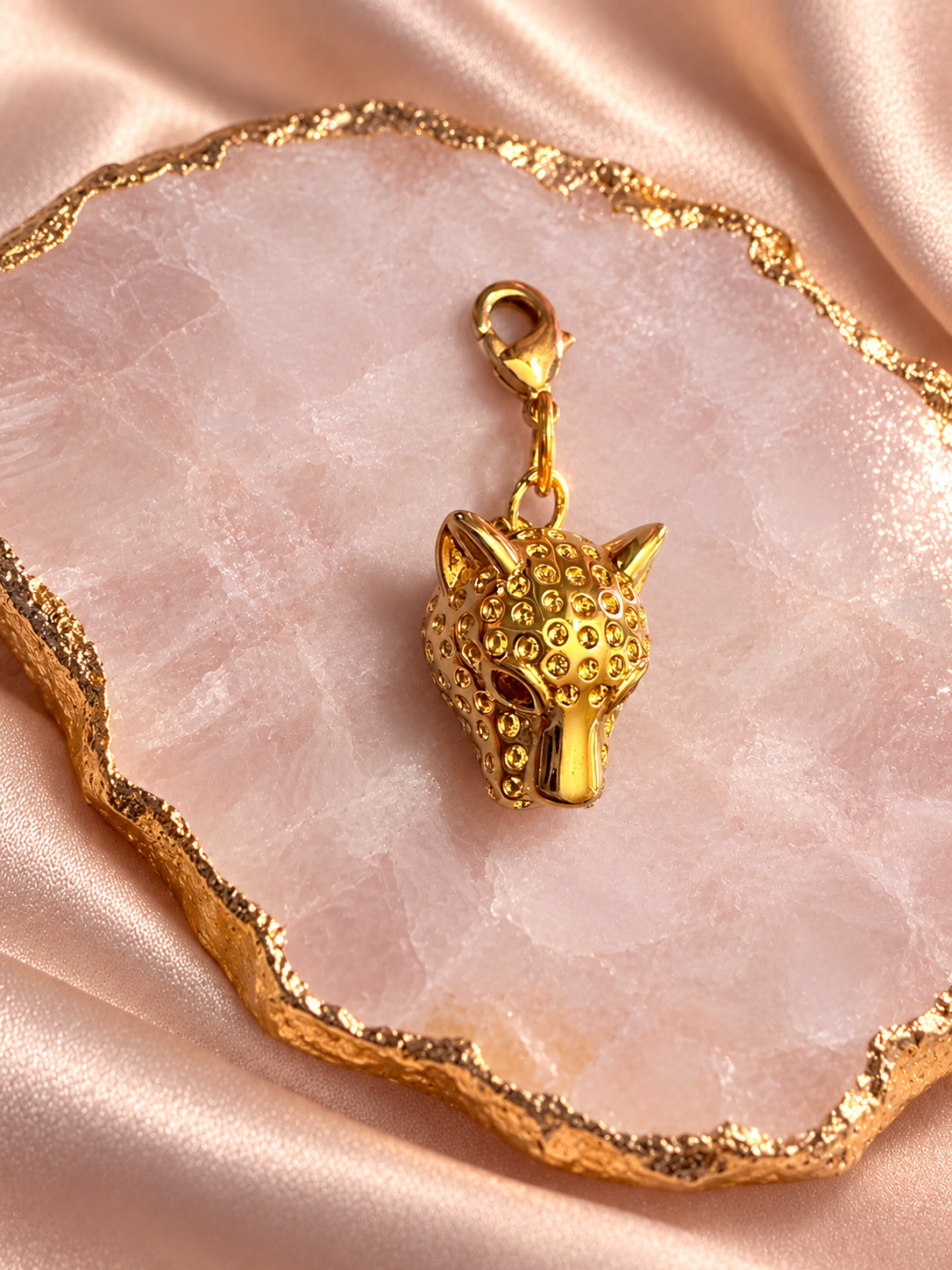 Leopard Jewel | Braid Charm
