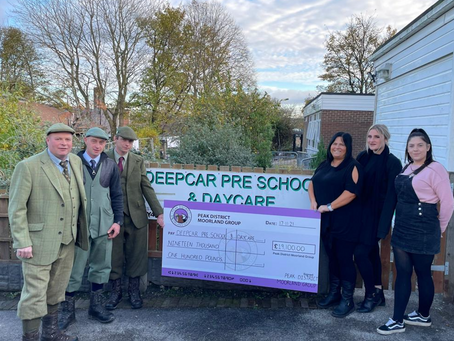 Peak District gamekeepers raise £19,100 to save struggling pre-school and daycare centre
