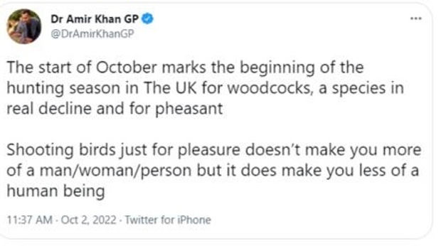 RSPB appoint new President who believes shooting 'makes you less of a ...