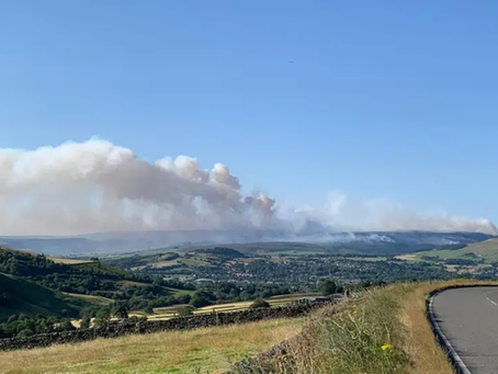 As toxic smoke drifts towards Manchester the public health Cost of wildfires has never been more stark.
