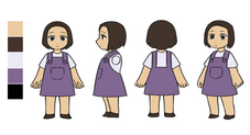 POST PARTEM - Piper Character Turnaround