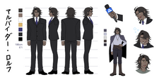 Rolfe Arbeider - Character Model Sheet