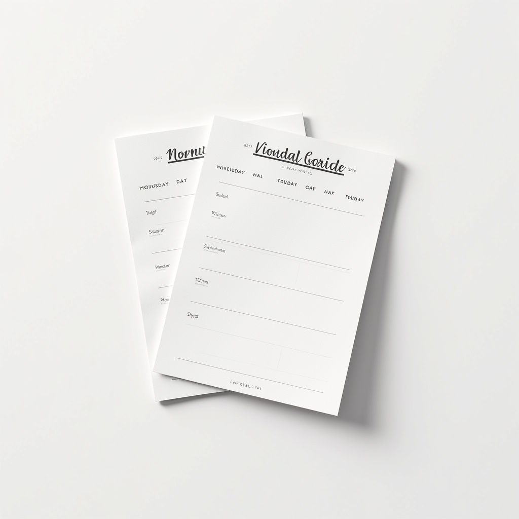 Visual Schedule Cards