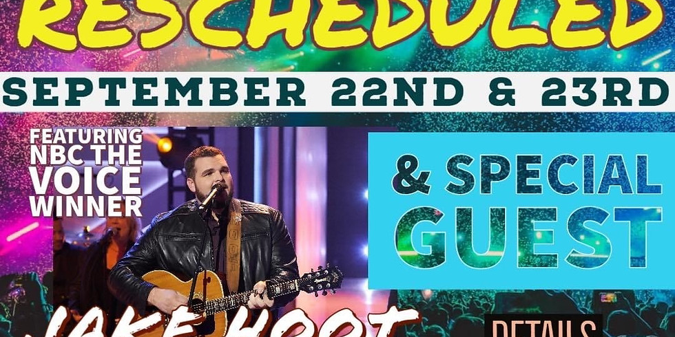 RESCHEDULED-JAKE HOOT CONCERTS