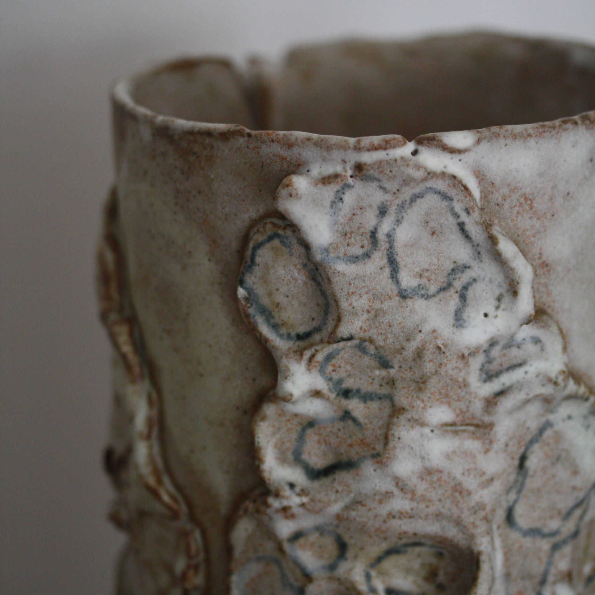 Clay memory cylinder - cream