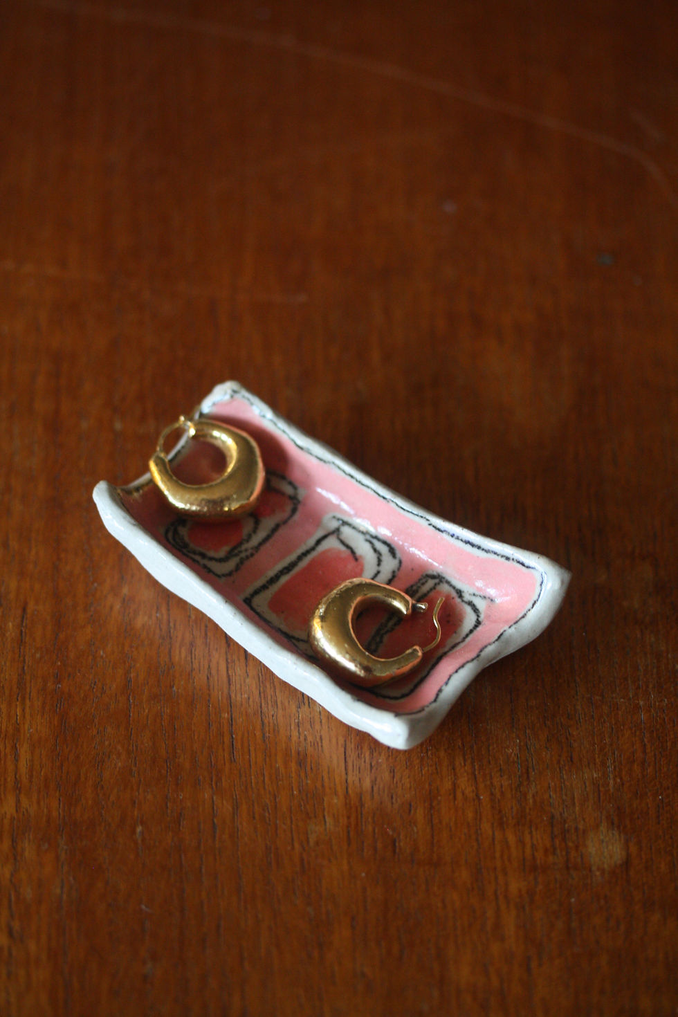 Thumbnail: Pink trinket dish