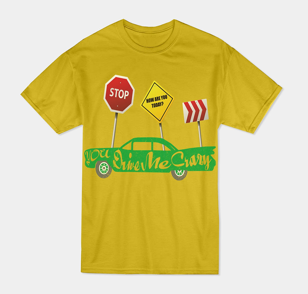 U Drive Me Crazy (Yellow)