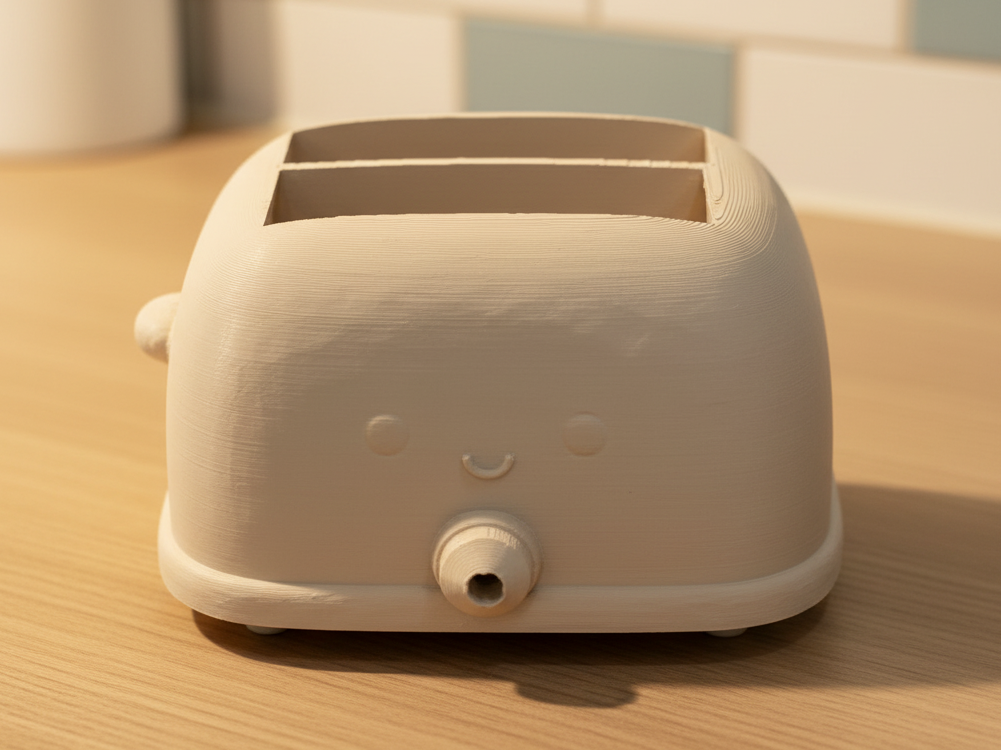 Toastie the Toaster Double Scrub Daddy Holder