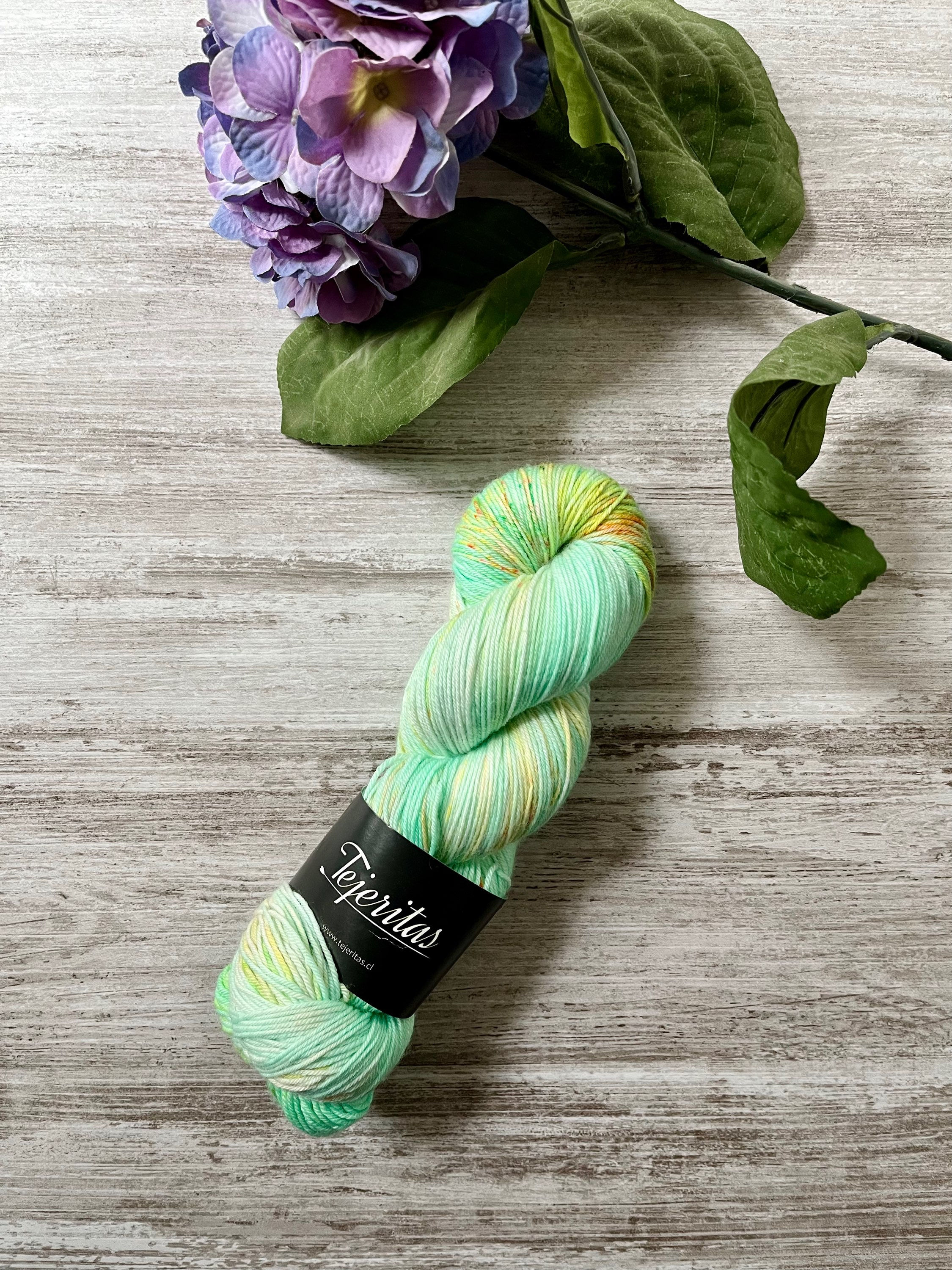 MERINO SOCK FINGERING Minty