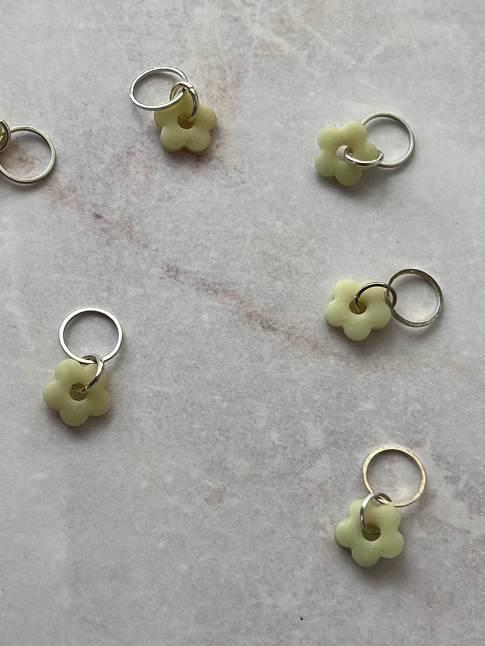 Miniatura: Set de Marcadores Flor Glitter 