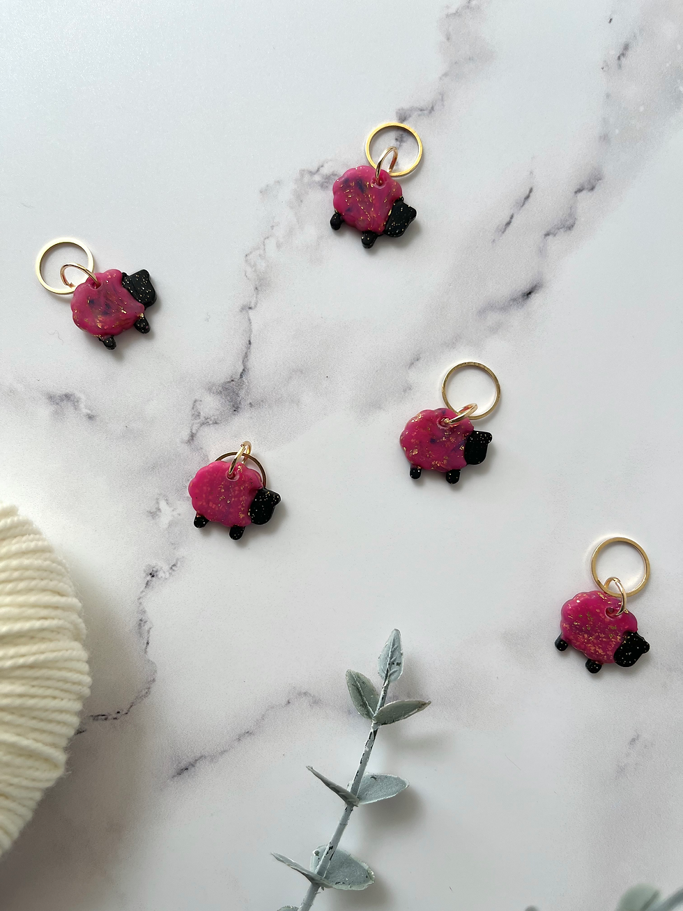 Miniatura: Set de Marcadores Ovejitas Glitter