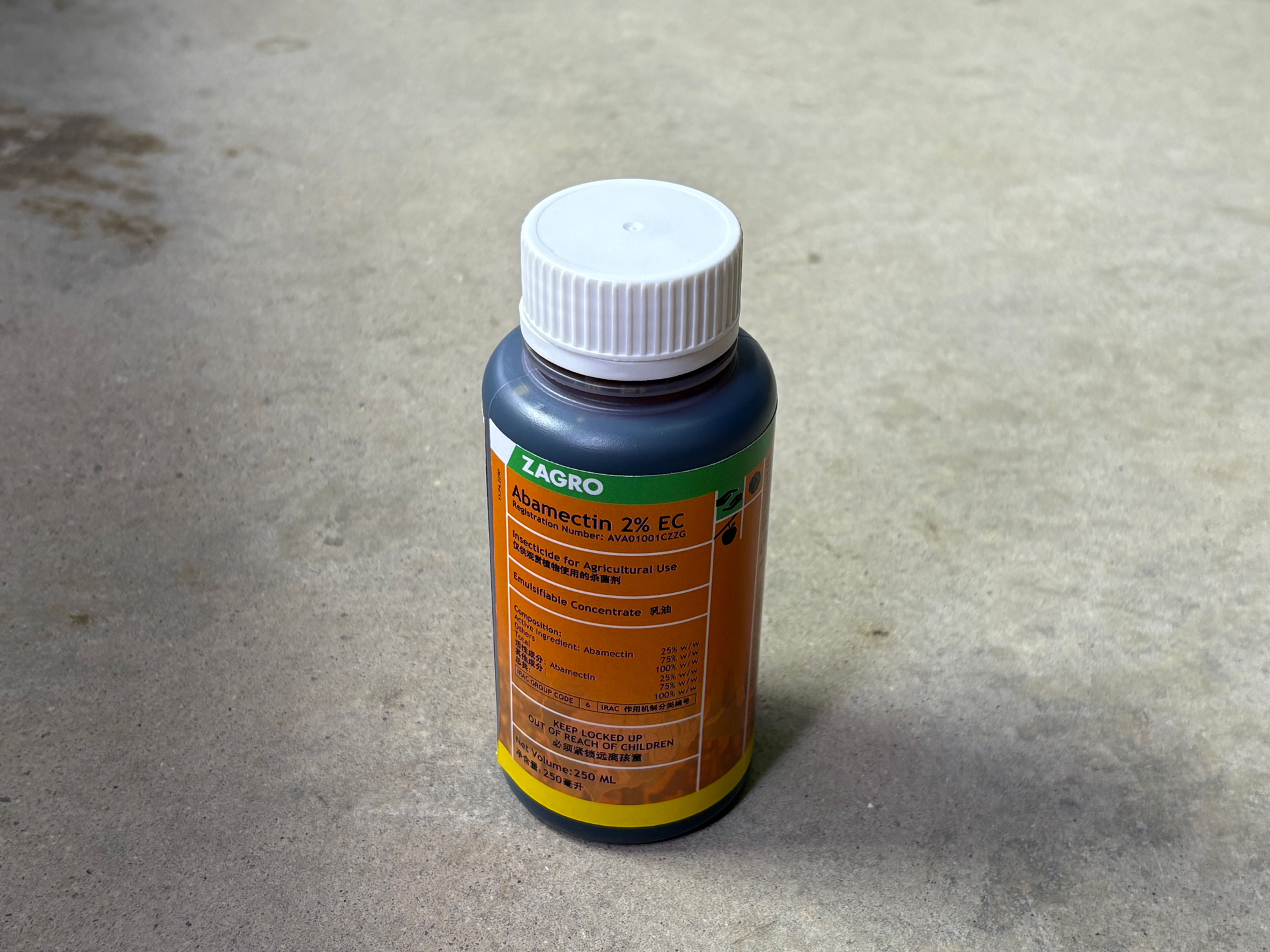 Zagro Abamectin 2% EC (250ml)