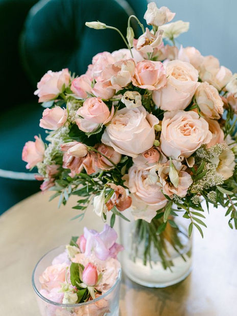 Romantic Wedding Flowers at Pulitzer by Katya Hutter Floral Design