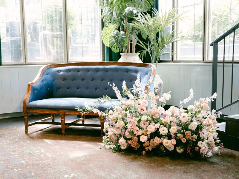 Romantic Wedding Flowers at Pulitzer by Katya Hutter Floral Design