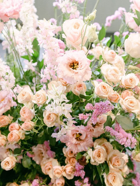 Romantic Wedding Flowers at Pulitzer by Katya Hutter Floral Design