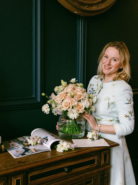 Romantic Wedding Flowers at Pulitzer by Katya Hutter Floral Design